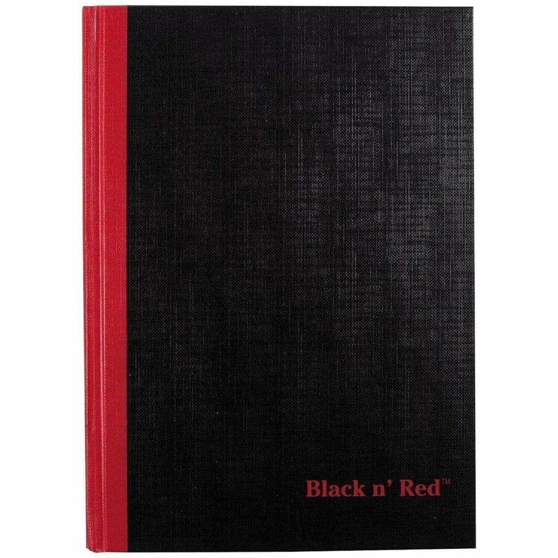 Black n' Red Black n Red - A5 Feint Lined Notebook Pad - Image 5